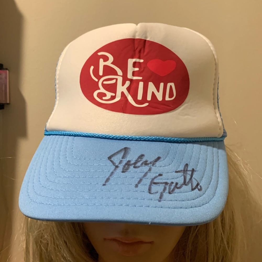 Joey Gatto Signed Be Kind Snapback Foam Panel Trucker Hat Impractical Jokers